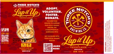 Lap It Up label