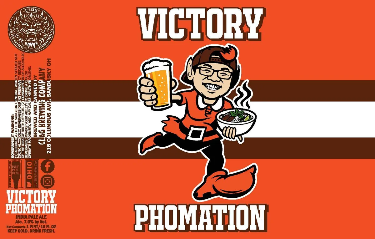 Victory Phomation label