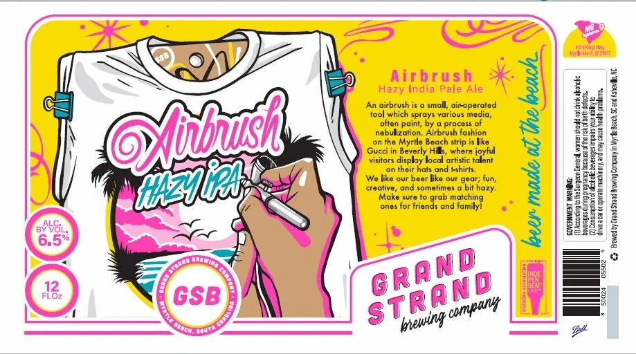 Airbrush label