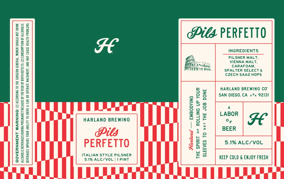 Pils Perfetto label