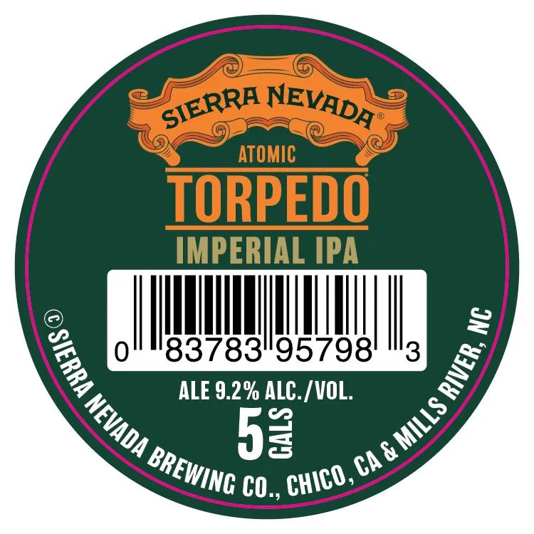 Atomic Torpedo Imperial IPA label