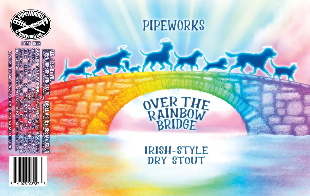 Over The Rainbow Bridge label