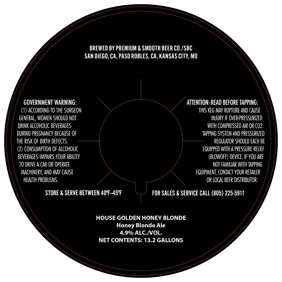 House Golden Honey Blonde label
