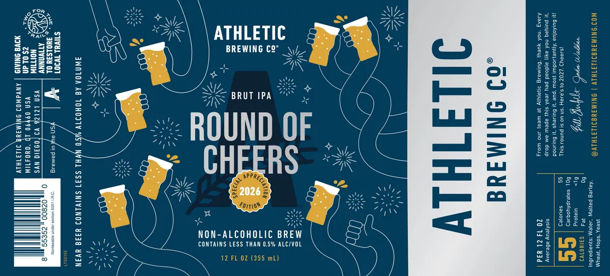 Round of Cheers label