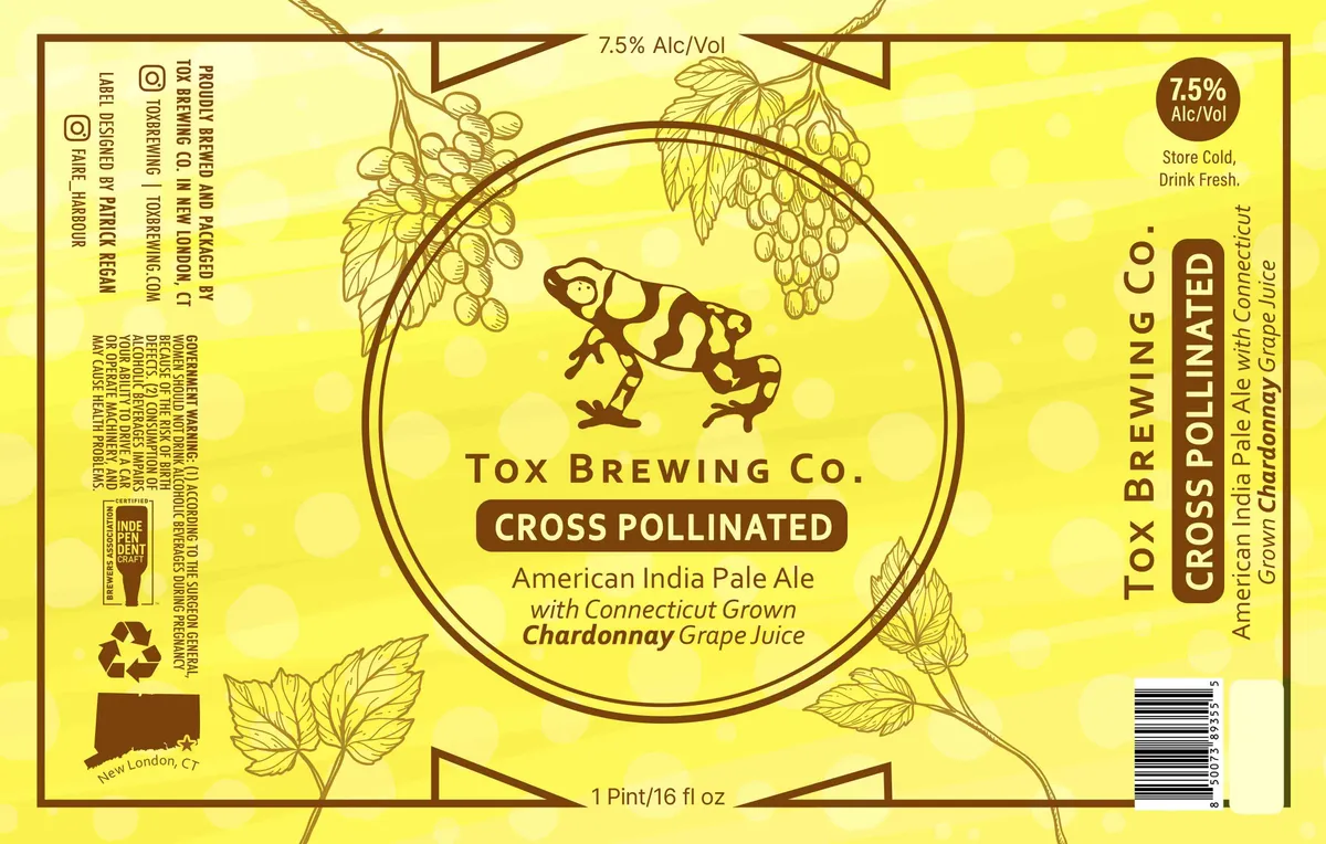 Cross Pollinated label