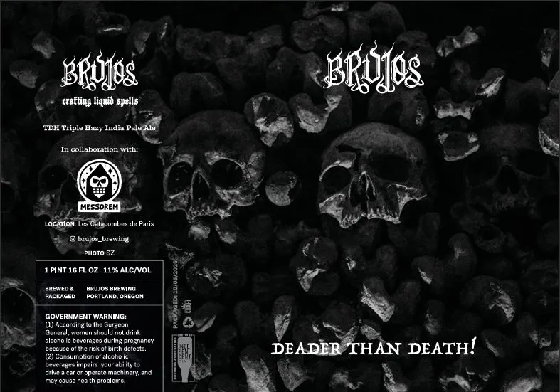 Deader Than Death! label