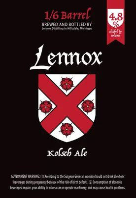 1/6 Barrel label