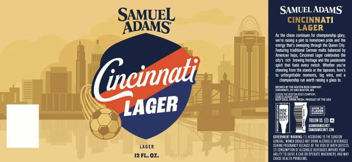 Cincinnati Lager label