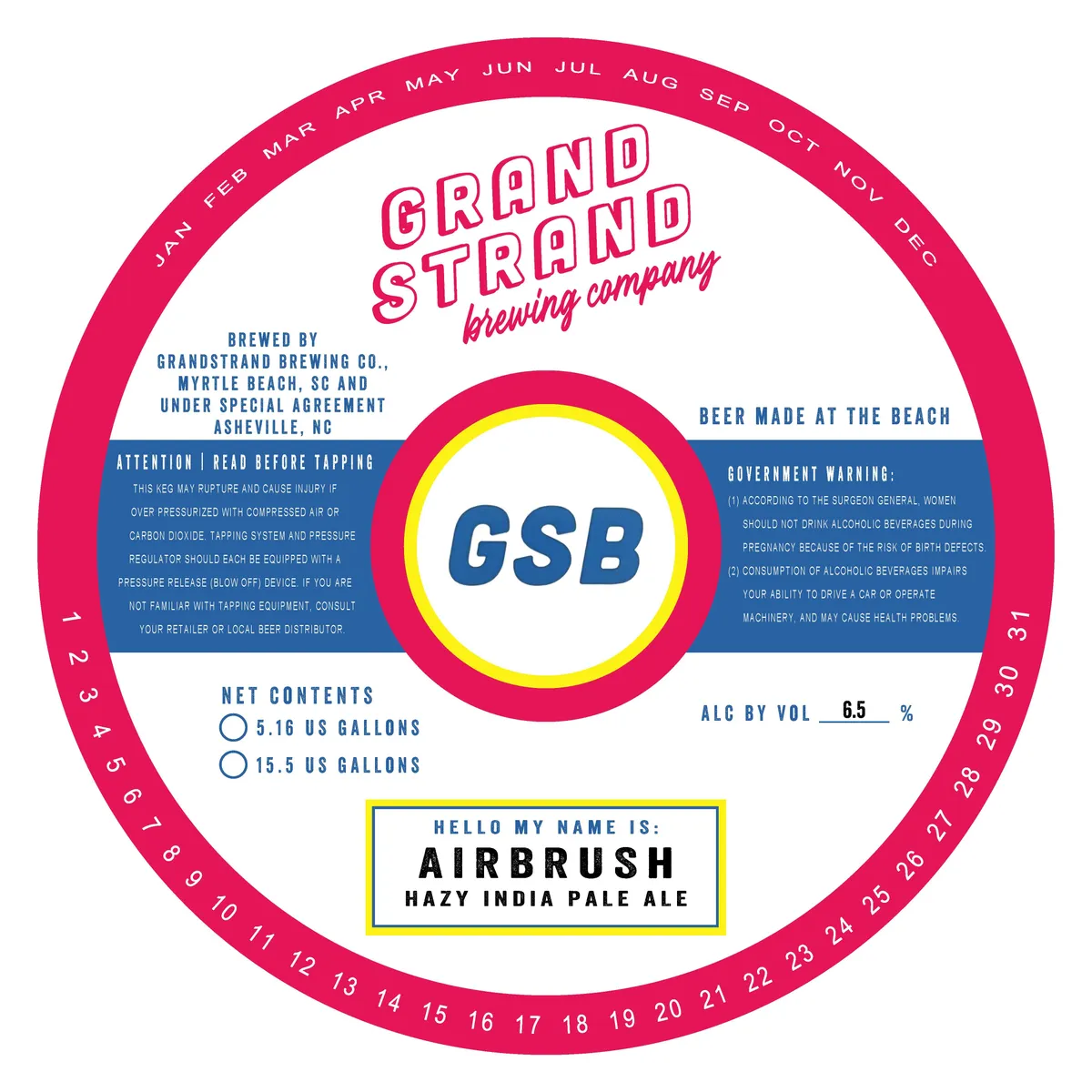 Airbrush label