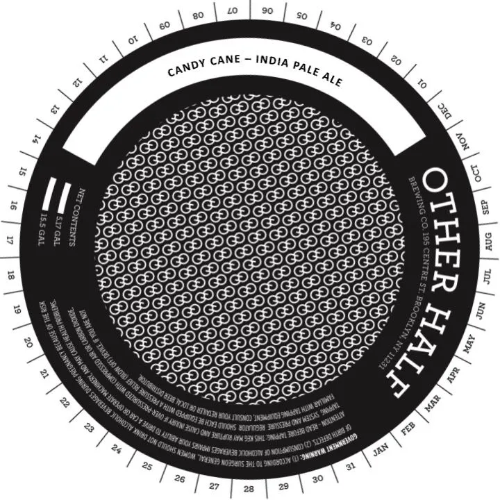 Candy Cane label