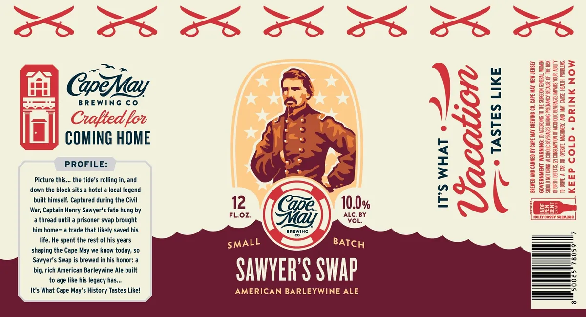 Sawyer's Swap label