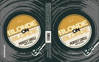 Blonde On Blonde Ale label
