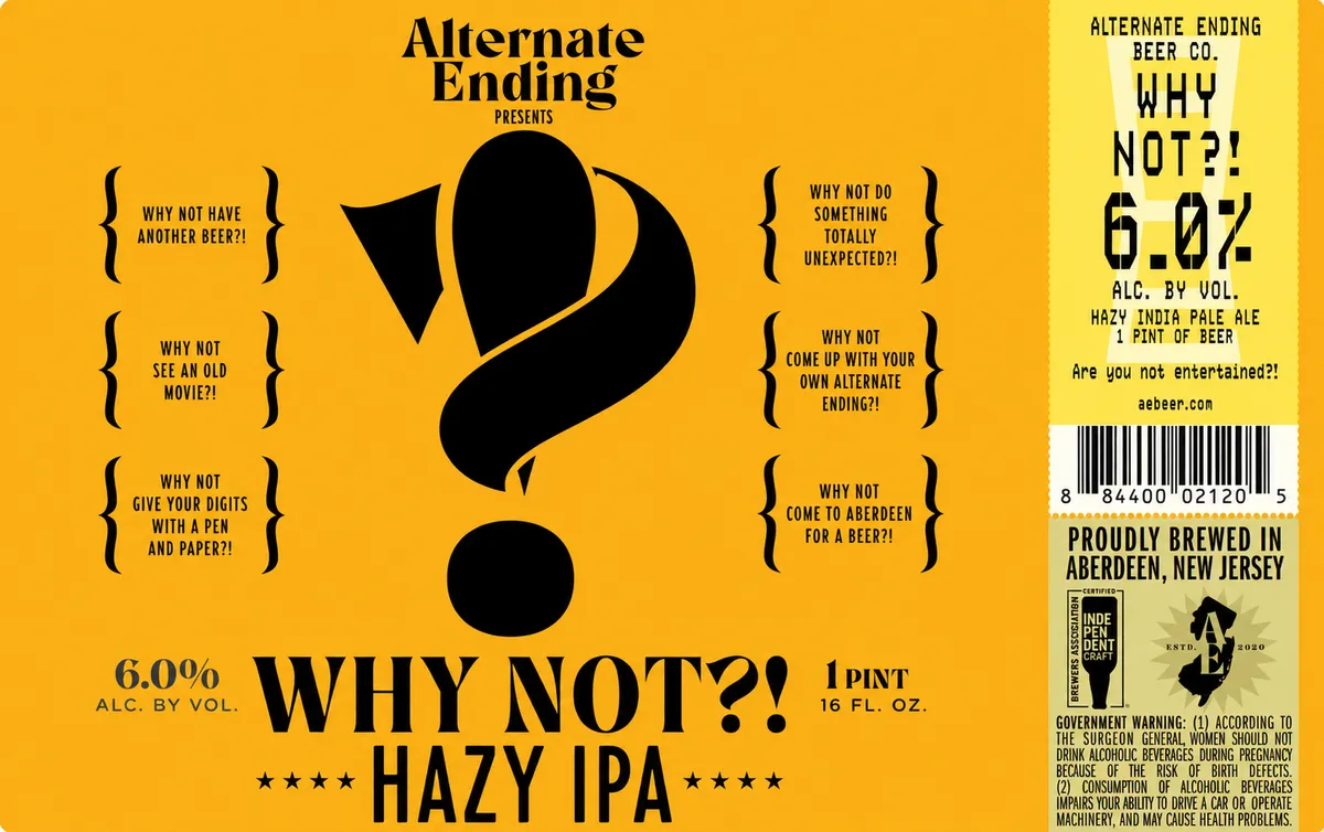 Why Not?! label