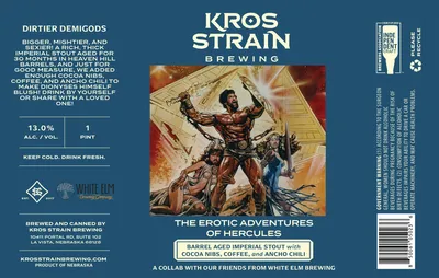 The Erotic Adventures of Hercules label