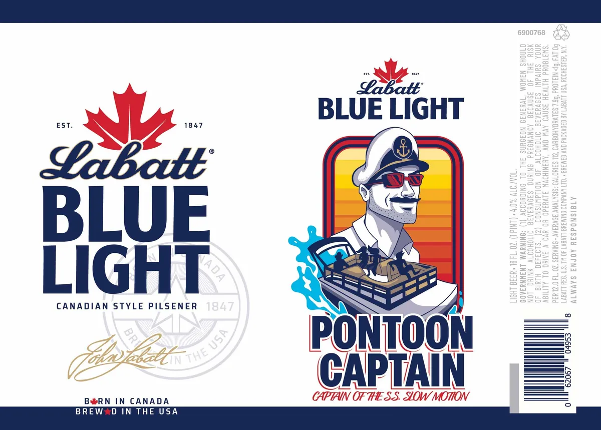 Blue Light label