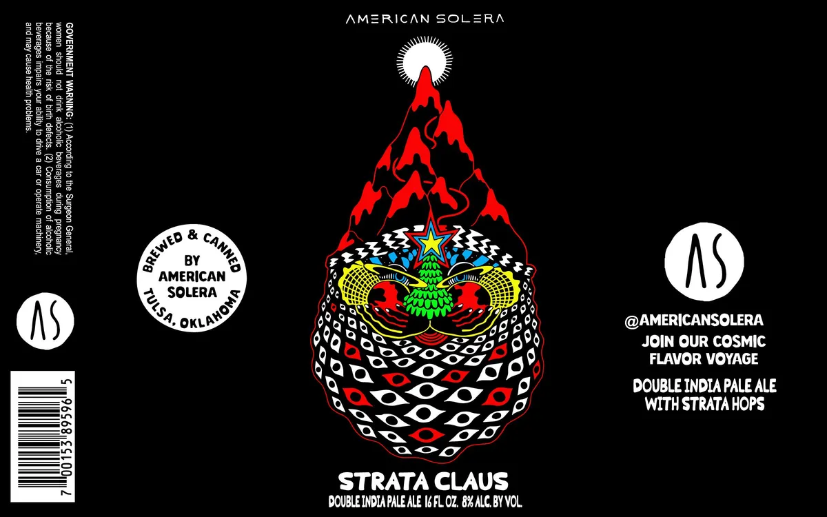 Strata Claus label