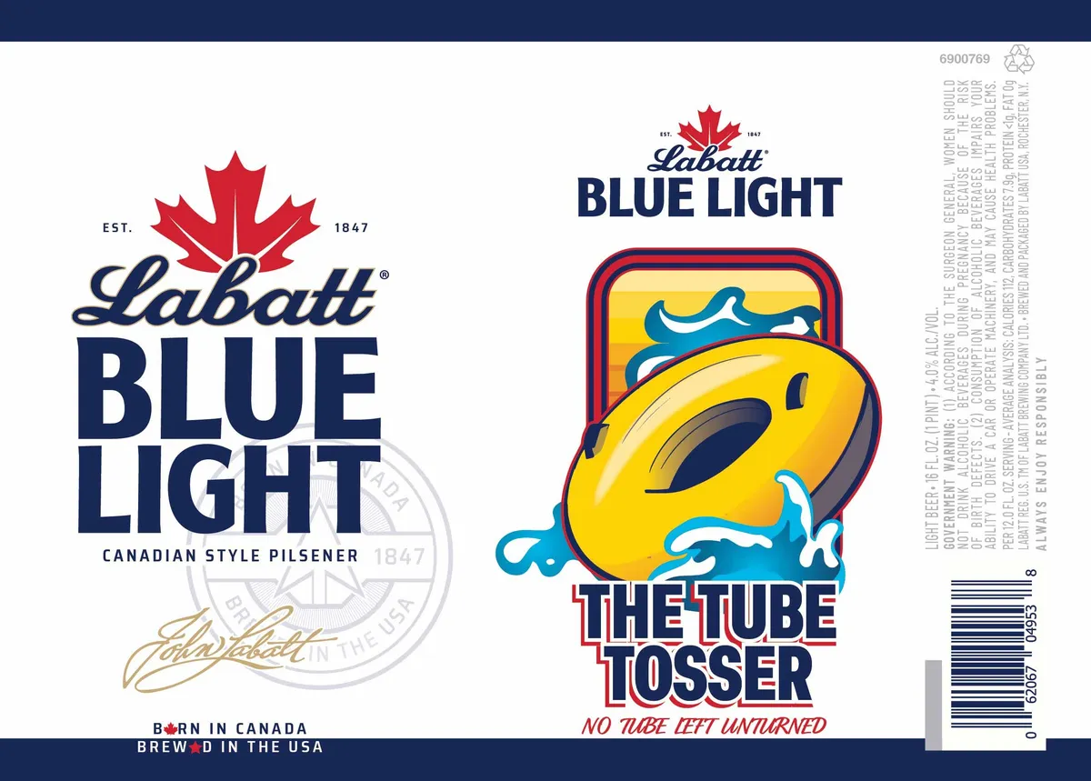 Blue Light label