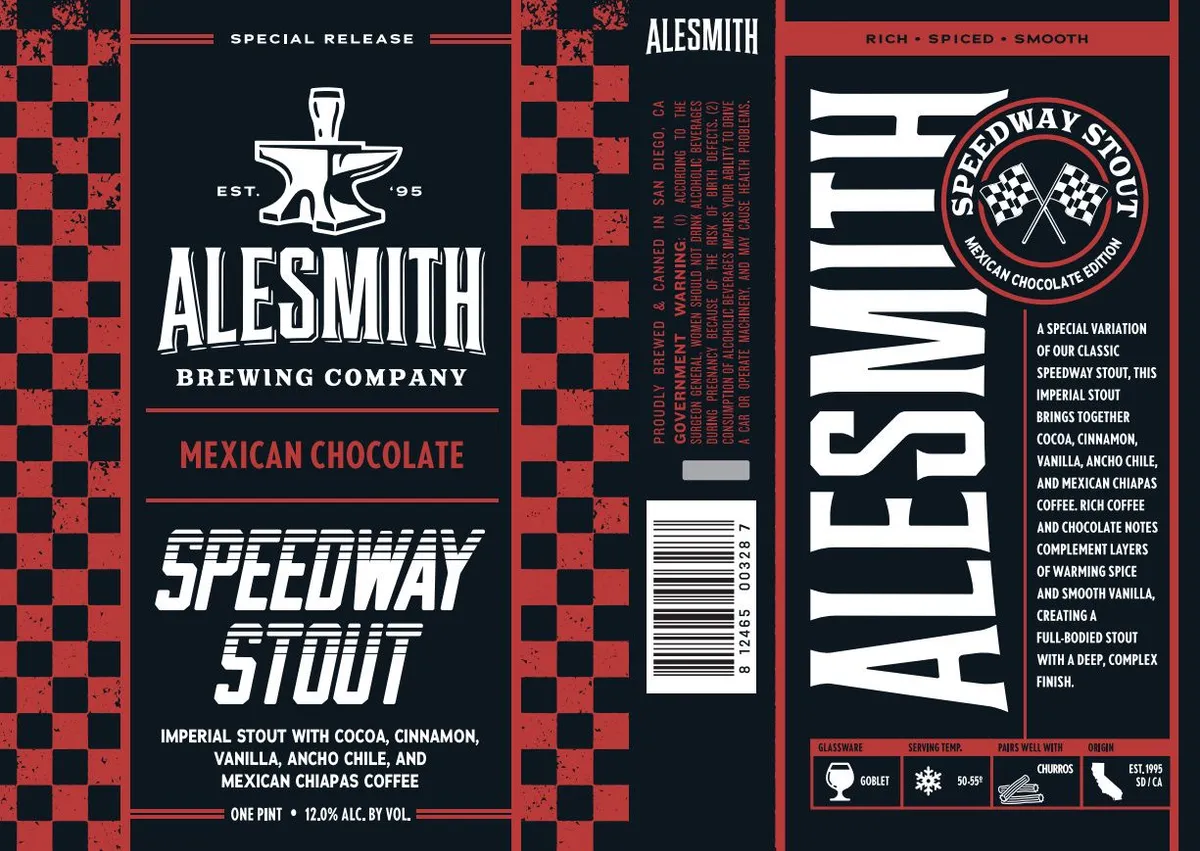 Speedway Stout: Mexican Chocolate Edition label