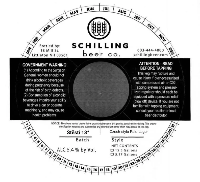 Stesti 13 label