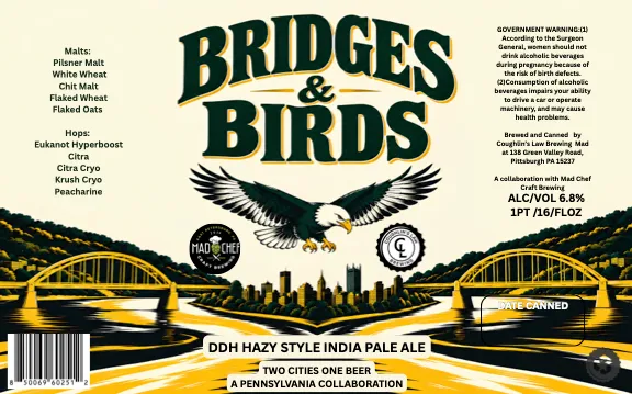 Bridges & Birds label