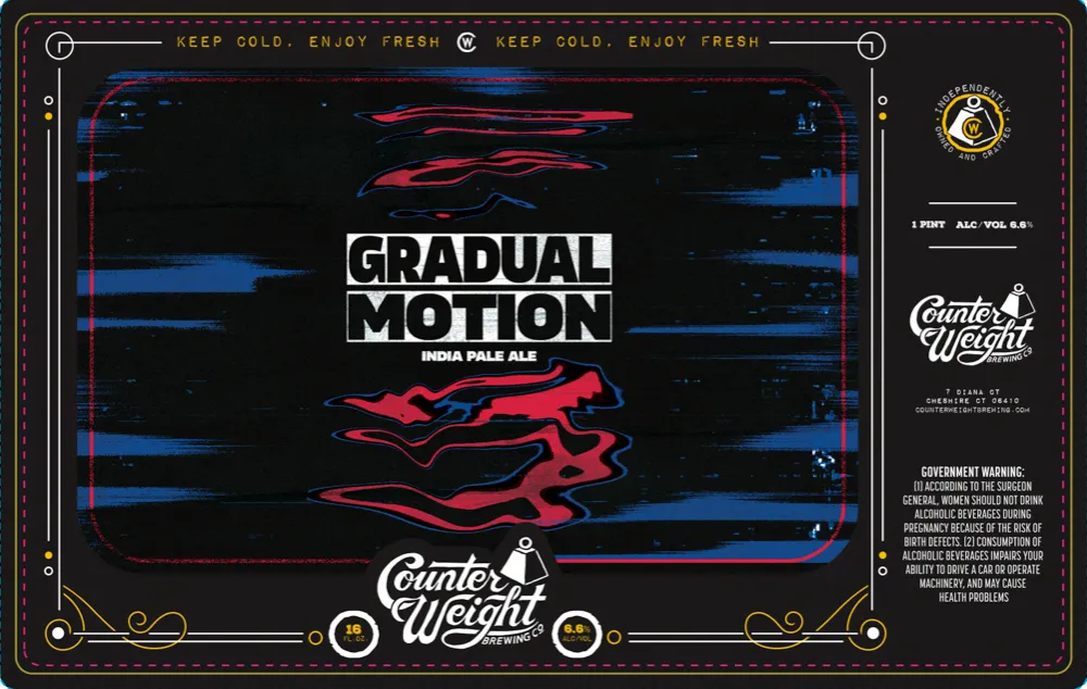 Gradual Motion label
