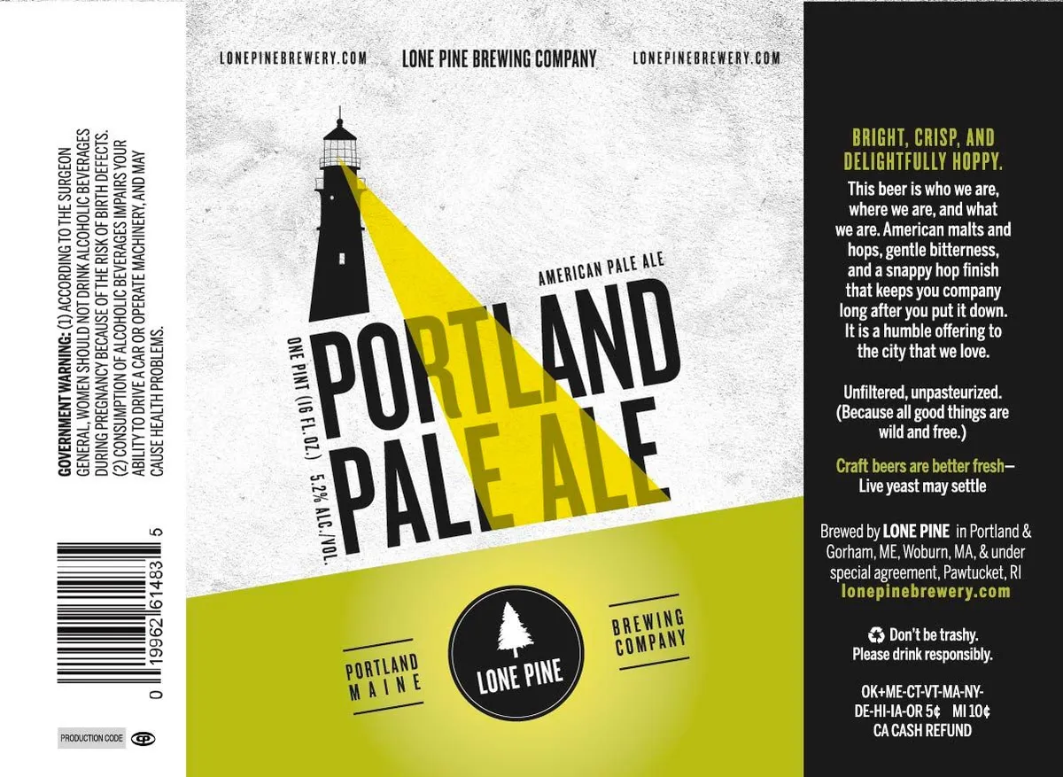 Portland Pale label