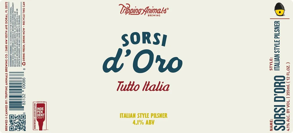 Sorsi d'Oro label