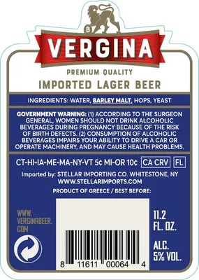 Vergina label
