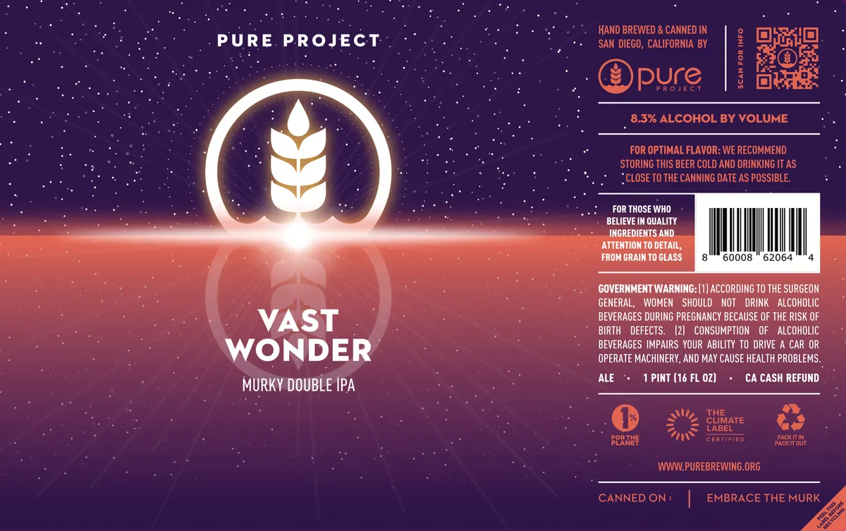 Vast Wonder label