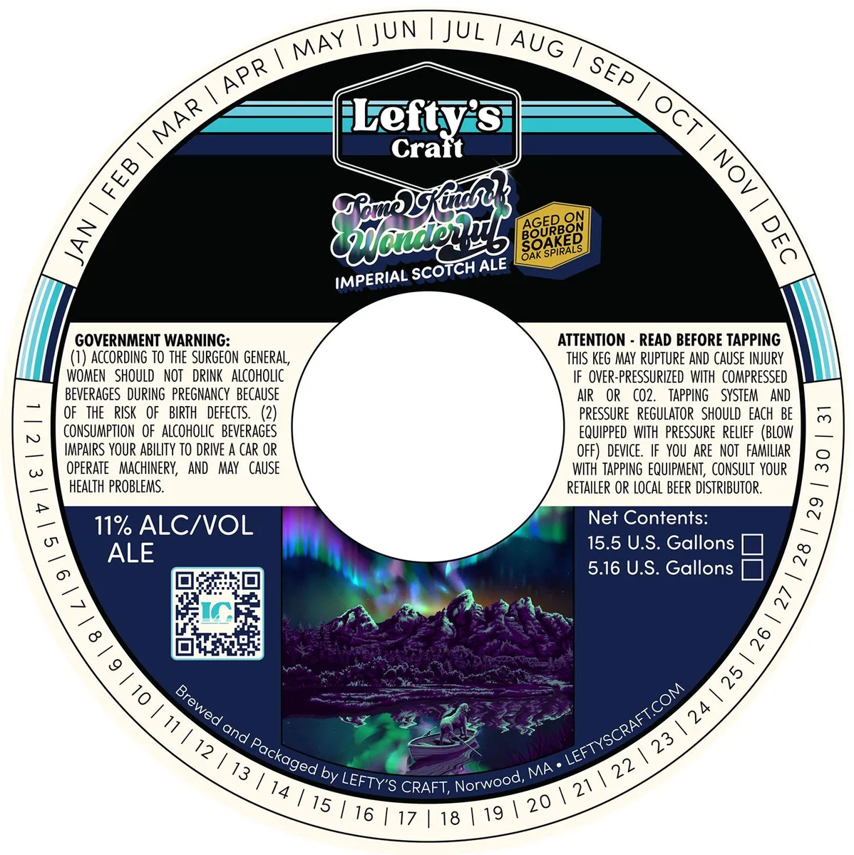 Some Kind Of Wonderful label art — LEFTY'S CRAFT