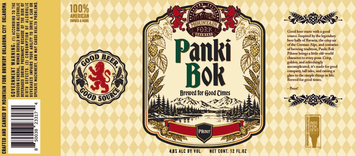 Panki Bok label