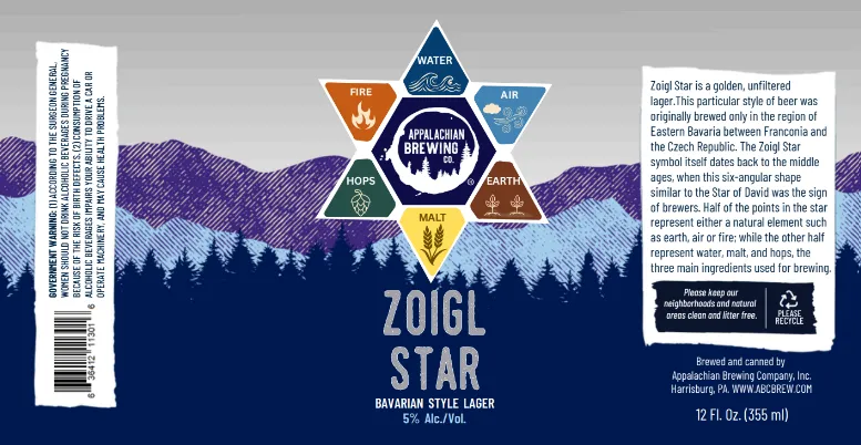 Zoigl Star label