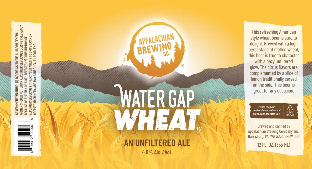 Water Gap Wheat label