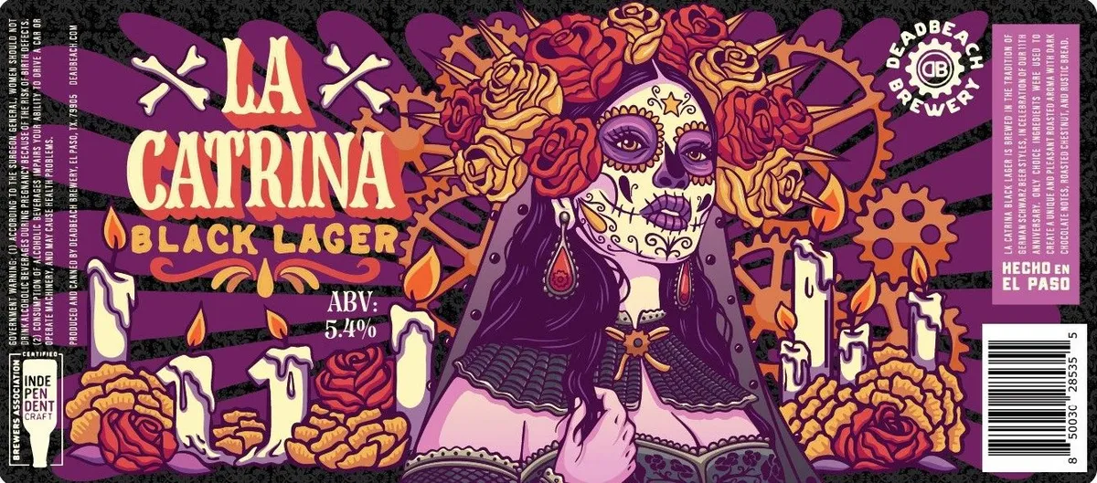 Black Lager label