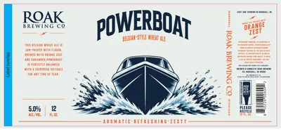 Powerboat label