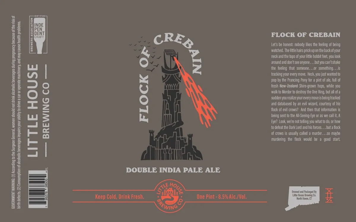 Flock of Crebain label