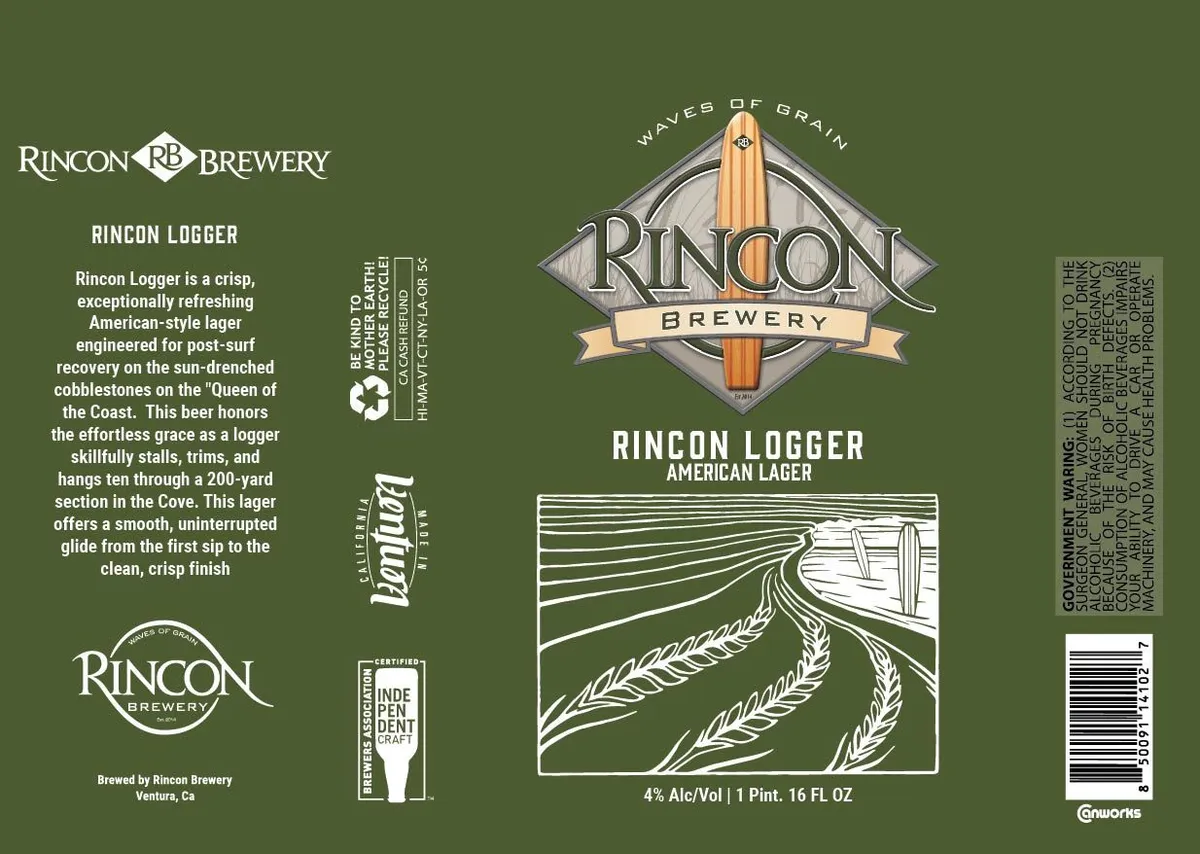 Rincon Logger label