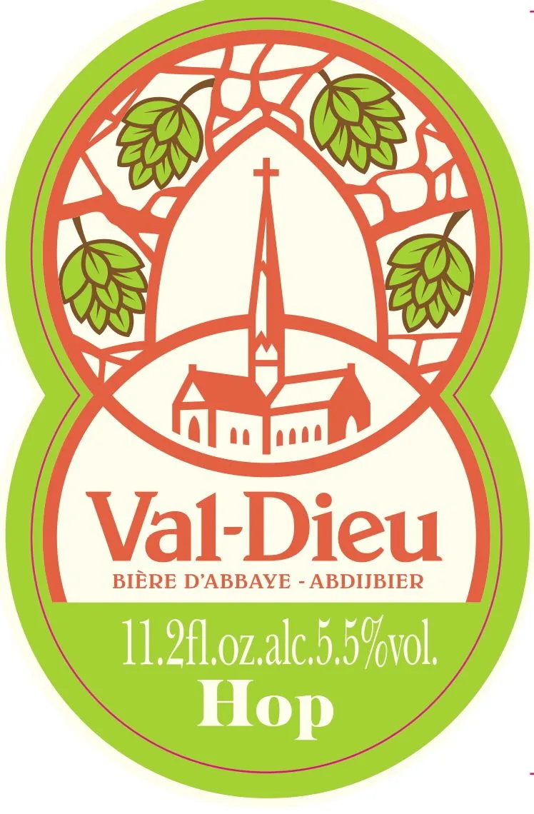 Hop label art — VAL-DIEU