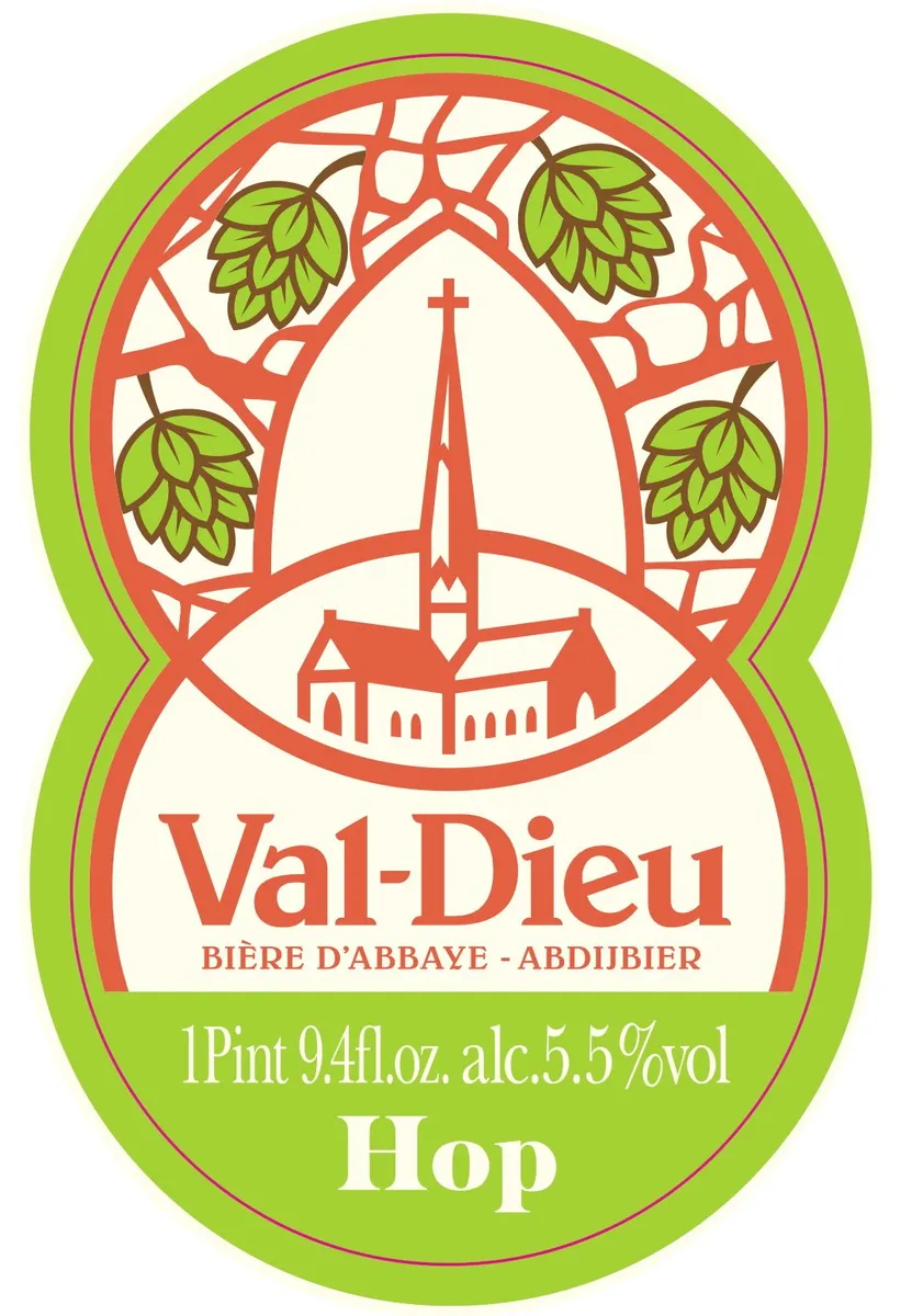 Hop label art — VAL-DIEU