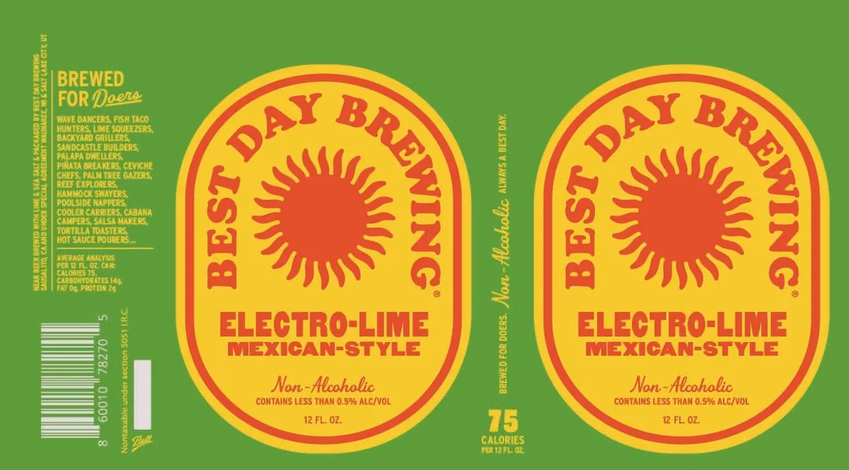Electro-Lime Mexican-Style label