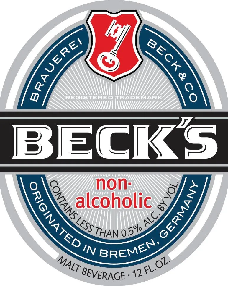 Beck's Non-Alcoholic label