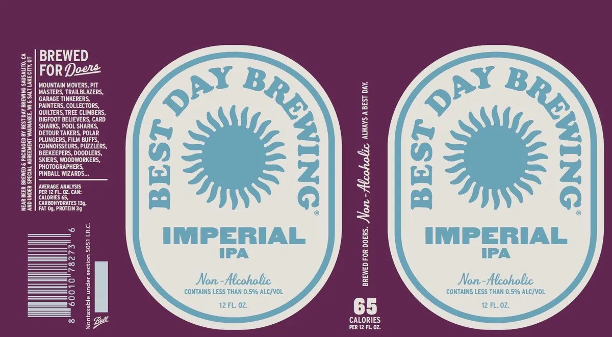 Imperial Ipa label