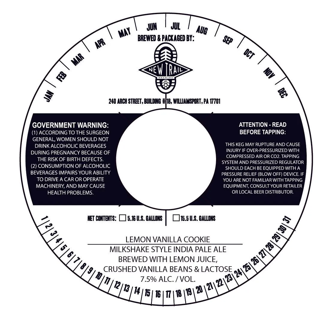Milkshake Ipa label