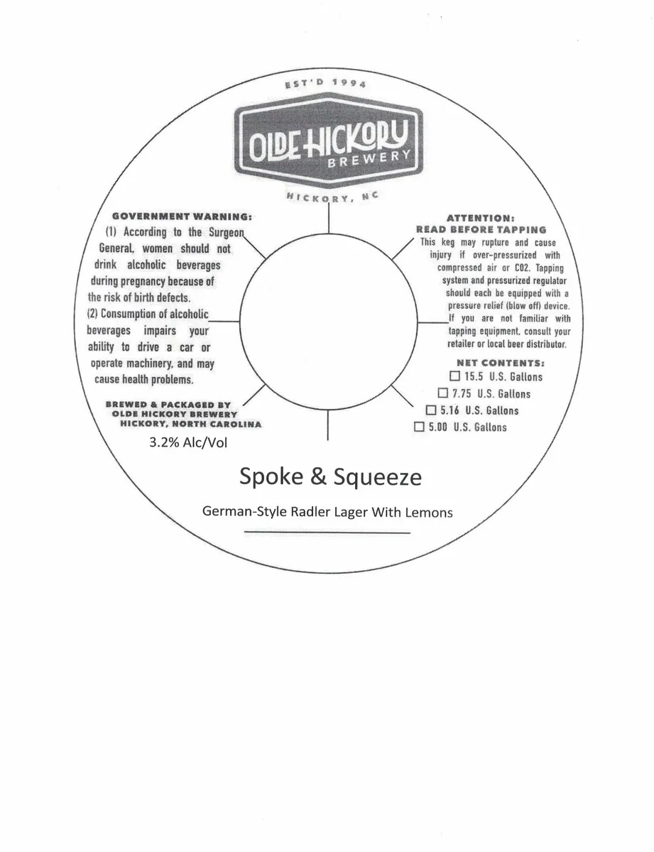 Spoke & Squeeze label