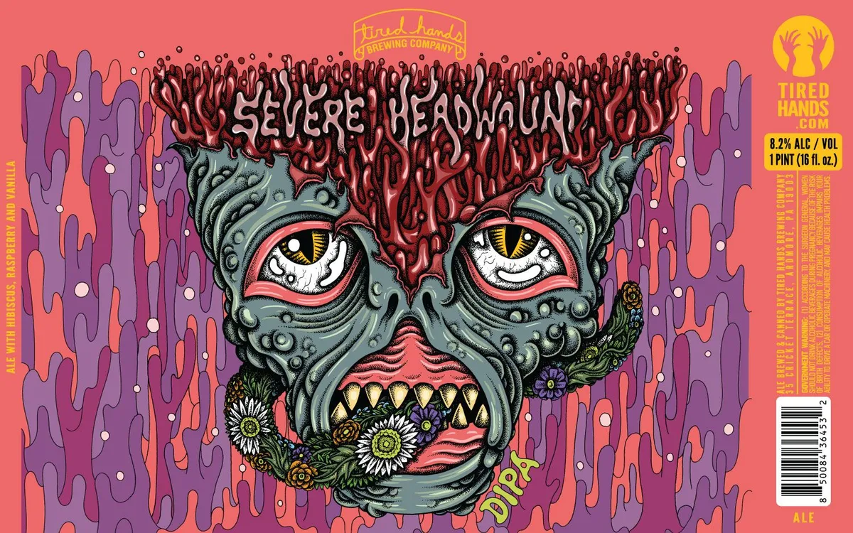 Severe Headwound label