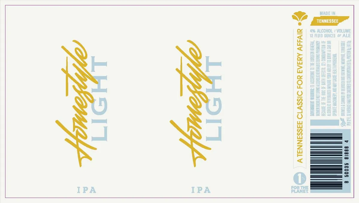 Homestyle Light label