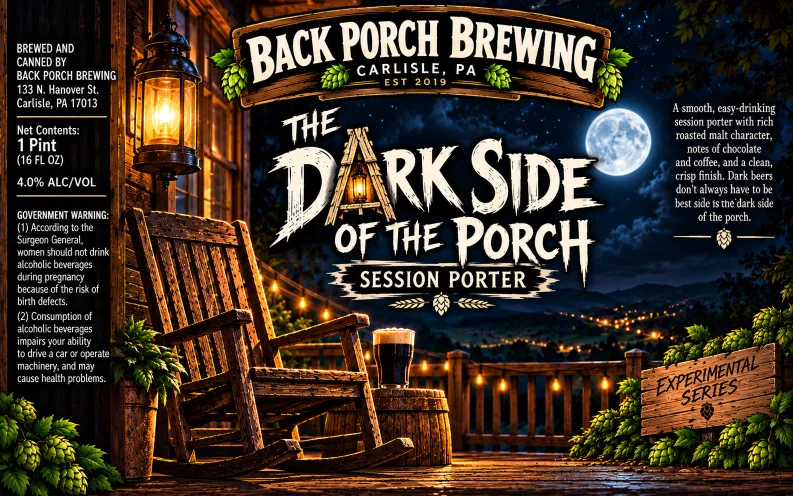 The Dark Side of the Porch label