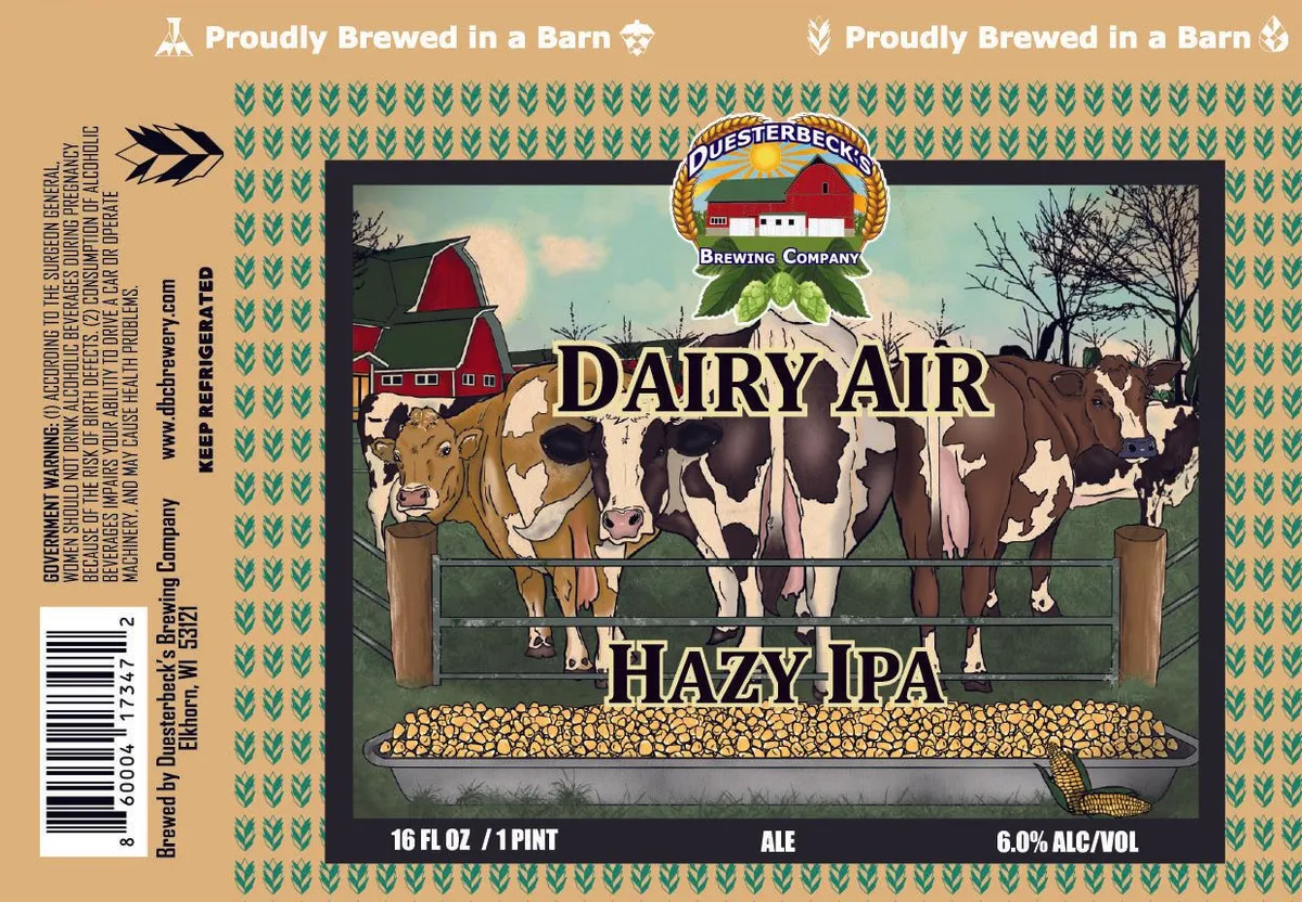 Dairy Air label