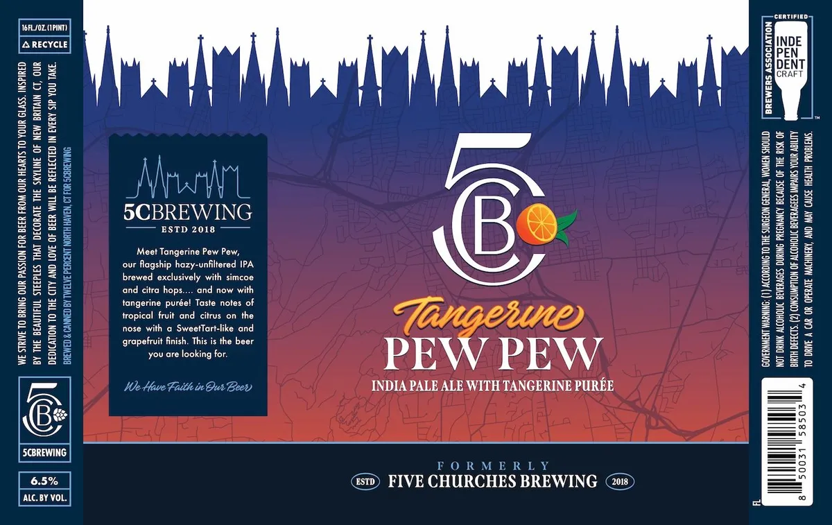 Pew Pew label