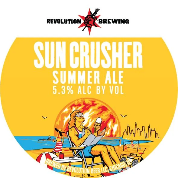 Sun Crusher label